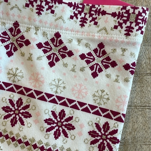 NWT Isaac Mizrahi girls leggings M(7/8) - Picture 4 of 5